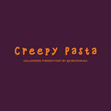 Creepy Pasta Font